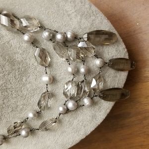 Real Pearls and beaded necklace